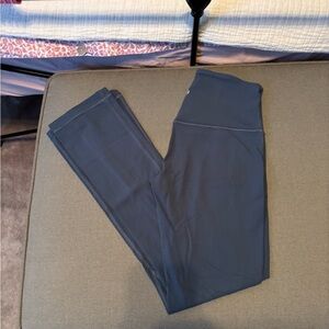 Lululemon blue mini flare leggings